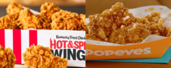 KFC and Popeyes Duke It Out For Spicy Wing Sovereignty