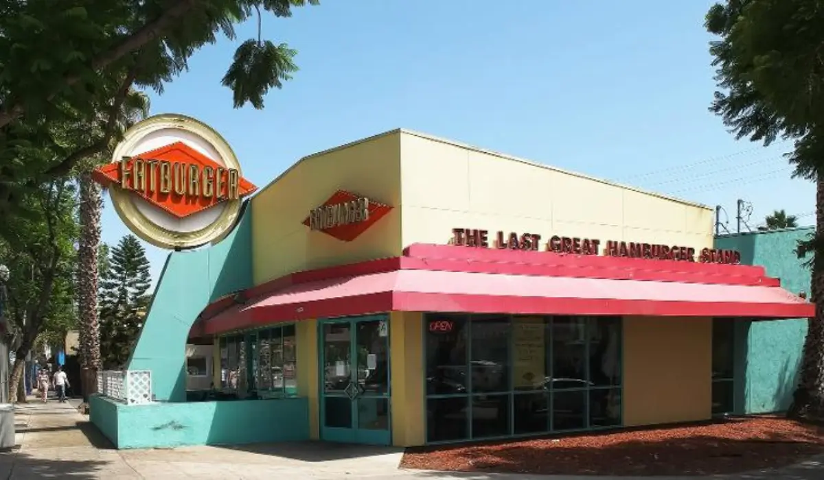 Fatburger restaurant exterior after former Fat Brands lenders acquired the company's restaurant portfolio in a $595 million bankruptcy deal.